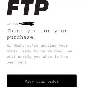 FTP tee, basic logo